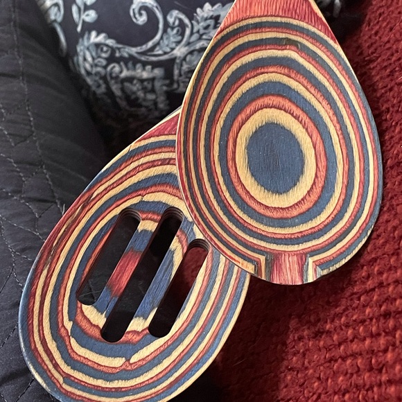 🥄 Island Bamboo Rainbow Wood Spoons - Picture 3 of 8